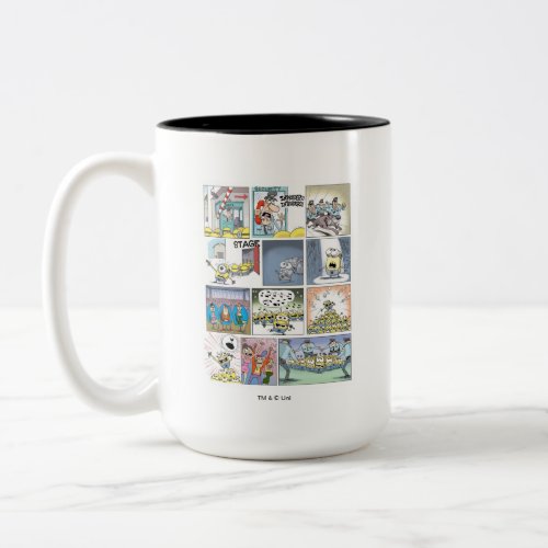 Despicable Me  Minions On State Comic Two_Tone Coffee Mug