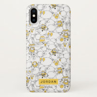 Despicable Me | Minions & Pig Pattern iPhone XS Case