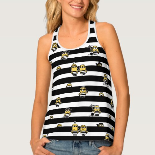 Despicable Me  Minions _ Stripes are in Pattern Tank Top