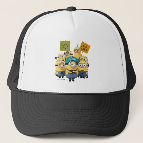 Despicable Me  Minions with Signs Trucker Hat