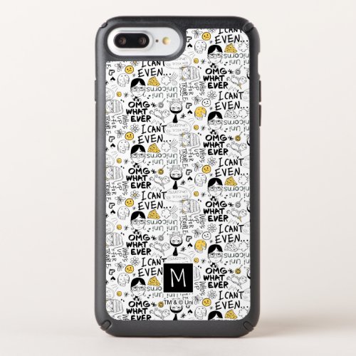 Despicable Me  OMG I Cant Even _ Text Pattern Speck iPhone Case