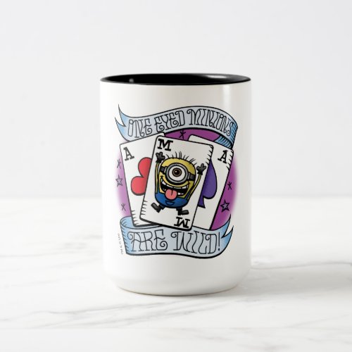 Despicable Me  One Eyed Minions are Wild Two_Tone Coffee Mug