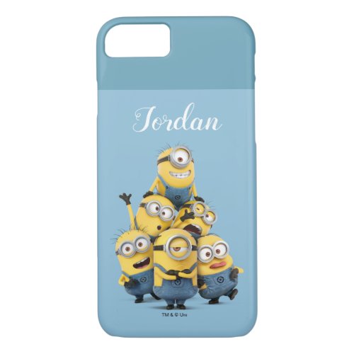 Despicable Me  Pyramid of Minions iPhone 87 Case