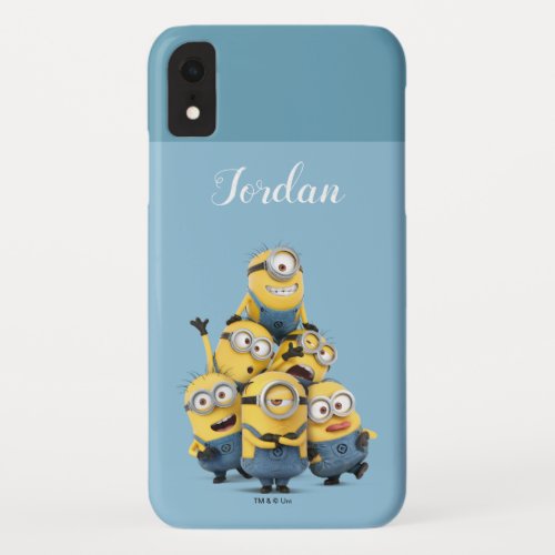 Despicable Me  Pyramid of Minions iPhone XR Case