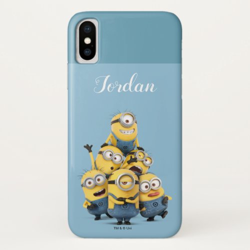 Despicable Me  Pyramid of Minions iPhone XS Case