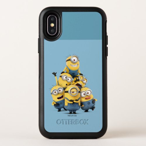 Despicable Me  Pyramid of Minions OtterBox Symmetry iPhone X Case