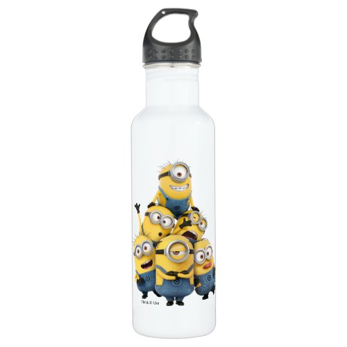 Despicable Me  Pyramid of Minions Stainless Steel Water Bottle