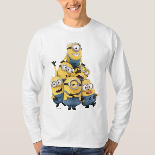 Despicable Me  Pyramid of Minions T_Shirt