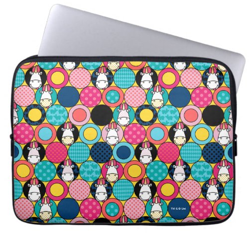Despicable Me  Unicorn _ Colorful Circle Pattern Laptop Sleeve