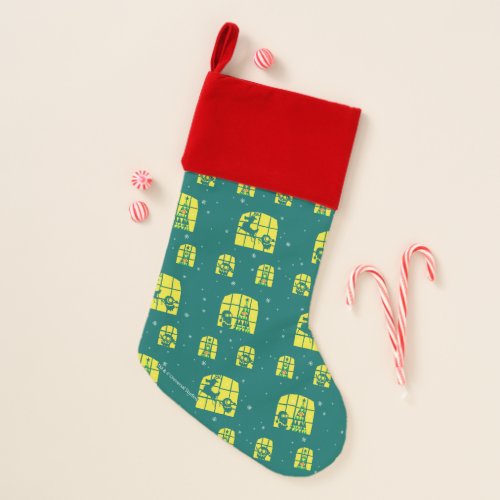 Despicable Me  Watching for Santa Pattern Christmas Stocking