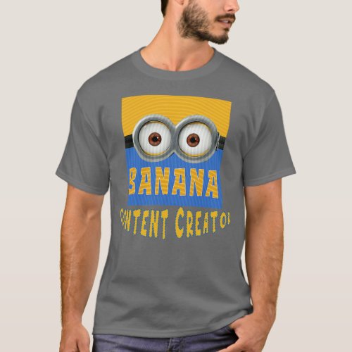 DESPICABLE MINION AMERICA CONTENT CREATOR T_Shirt