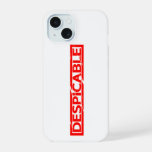 Despicable Stamp iPhone 15 Case