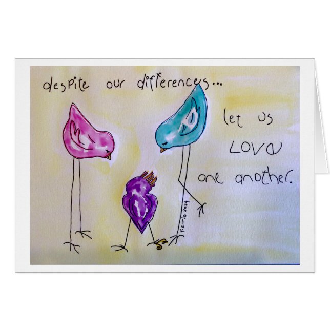 Despite Our Differences Cards (Front Horizontal)