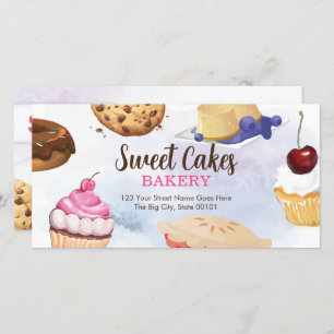 Dessert Bakery Gift Certificate Template