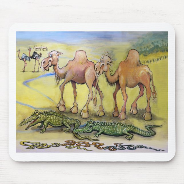 Dessert Beasts Mouse Pad (Front)