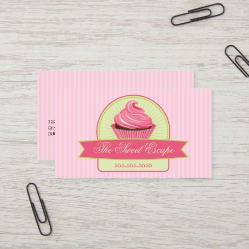 Cupcake Business Cards