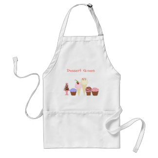 Dessert Queen Adult Apron