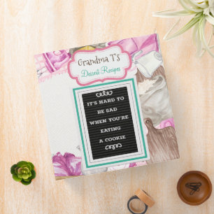 Dessert Recipe Binder