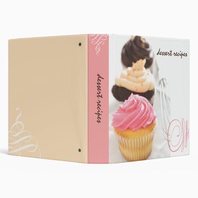 Dessert Recipes Binder (Background)