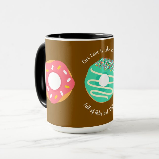 Dessert, Sweet Donuts, Doughnuts,Cute,modern Mug (Front Left)