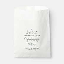 Dessert Wedding Favor Bag