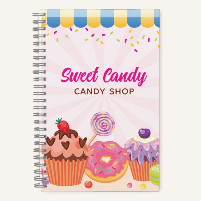 Desserts and Candies Notebook Journal (Front)