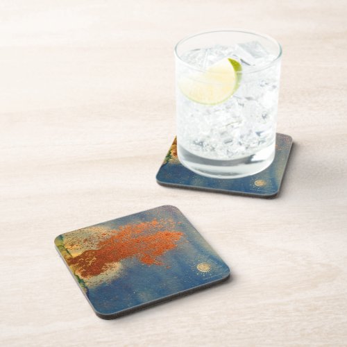 Dessous de verre artistique Lyla FERRARIS Design Beverage Coaster