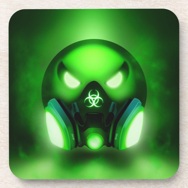 Dessous-de-verre Toxicmoji Beverage Coaster (Front)