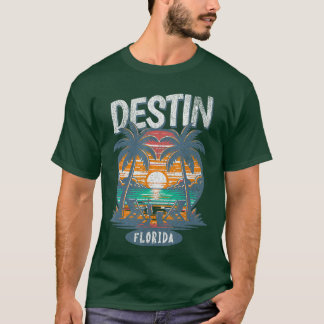 Destin Beach Florida Vintage Spring Break Vacation T-Shirt