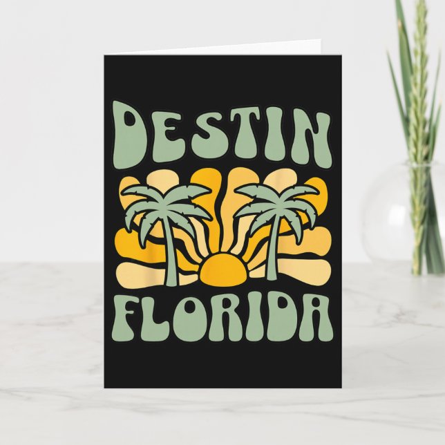 Destin  card (Front)