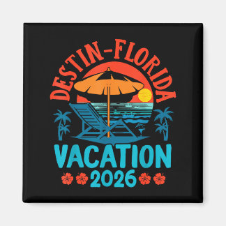 Destin Florida 2026 Family Vacation Beach Summer V Magnet
