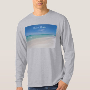 Destin Florida Beach Men's Long Sleeve Shirt