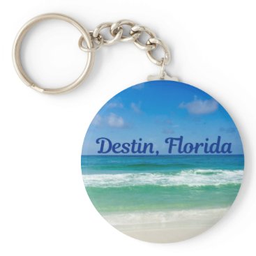 Destin Florida Beach Photograph Keychain Destin Florida Beach Photograph Keychain