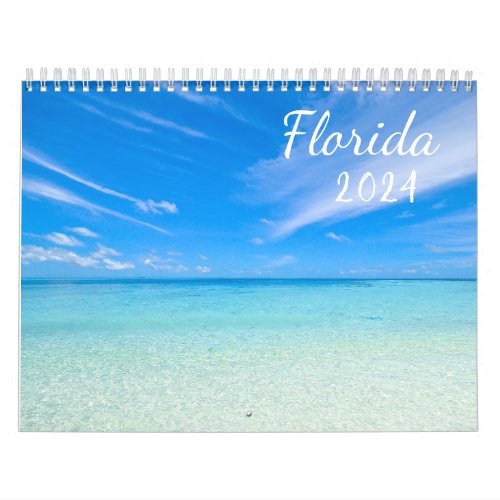 Destin Florida Beach Photography Seaside 2024 Wall Calendar