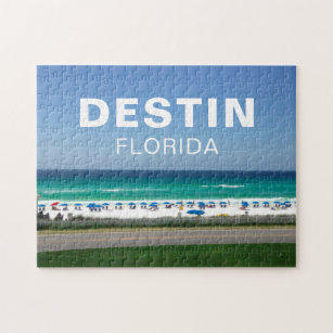 Destin Florida Beach Photography Seaside Jigsaw Puzzle