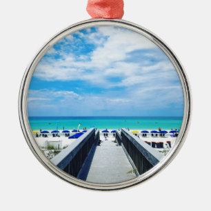 Destin Florida Beaches Metal Ornament