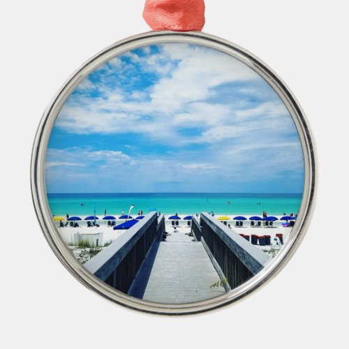Destin Florida Beaches Metal Ornament