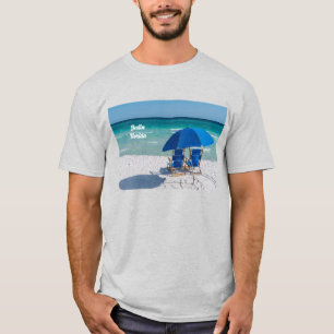 Destin Florida Chairs And Umbrella T-Shirt