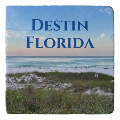 Destin Florida Custom Beach Vacation Souvenir Trivet