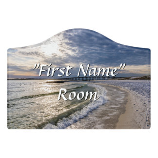 Destin Florida Evening Waves Room Sign