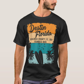 Destin Florida FL Beach Souvenirs & Gifts Men Wher T-Shirt