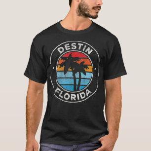 Destin Florida FL Vintage Retro 70s T-Shirt