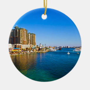 Destin Florida Harbor Beautiful Photo Ornaments