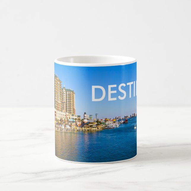 Destin Florida Harbor Beautiful Scenic Photo Mug (Center)