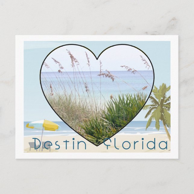 Destin Florida Postcard (Front)