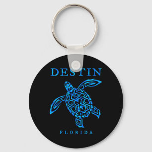 Destin Florida Sea Turtle Boys Girls Toddler Beach Keychain