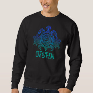 Destin Florida Sea Turtles Scuba Diving Summer Vac Sweatshirt