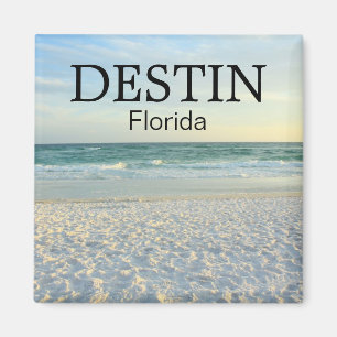 Destin Florida sugar sand beach sunset magnet