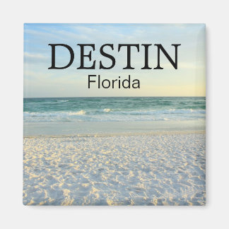 Destin Florida sugar sand beach sunset magnet