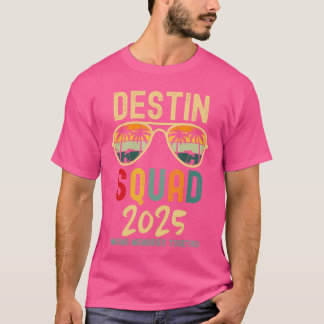 Destin Florida Vacation Squad 2025 Matching Group  T-Shirt